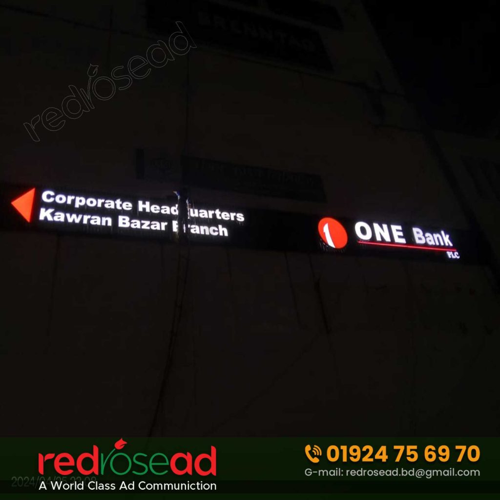 Stainless steel sign holders in Bangladesh