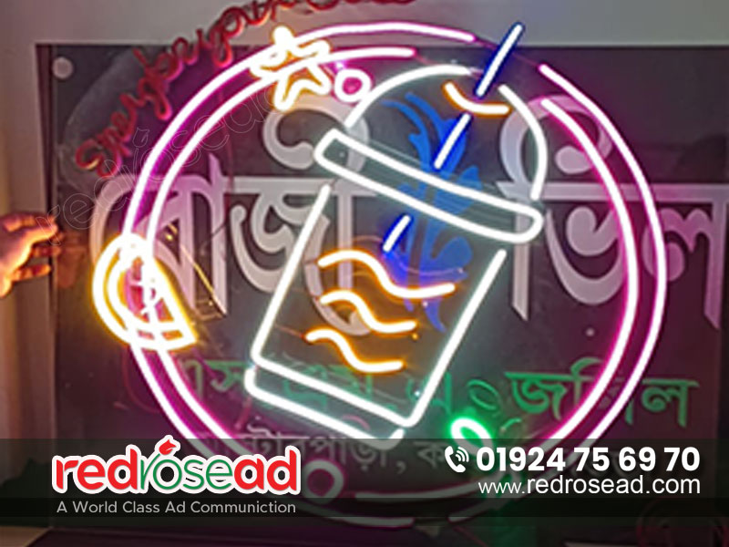 Best LED Neon Sign Company Board Price in Bangladesh