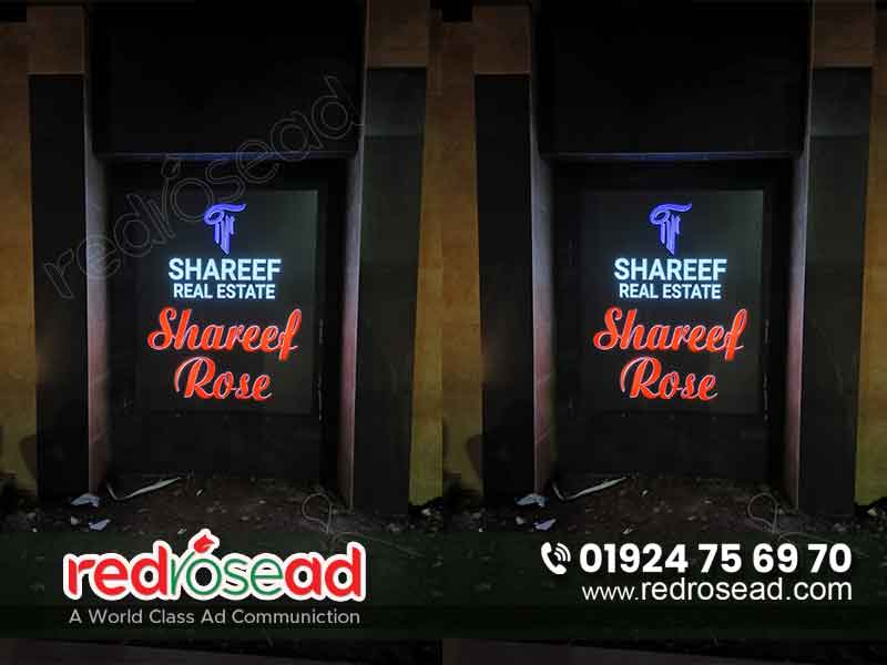 1. Neon sign displaying 'Shaareef Rose' in vibrant colors, illuminating the surroundings. 2. Luminous LED sign showcasing 'Shaareef Rose' in captivating neon hues. 3. Vibrant neon sign reading 'Shaareef Rose' in bold LED lights, creating a captivating display. 4. Eye-catching LED sign featuring 'Shaareef Rose' in vibrant neon colors, adding a touch of brilliance. 5. Illuminated neon sign with 'Shaareef Rose' in captivating LED lights, creating a visually striking display.
