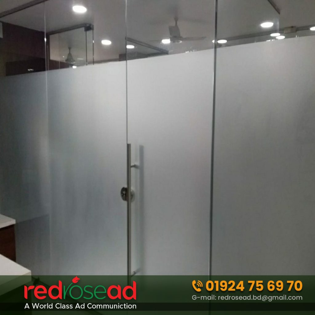 Glass Frosted Stickers' Cost in Bangladesh