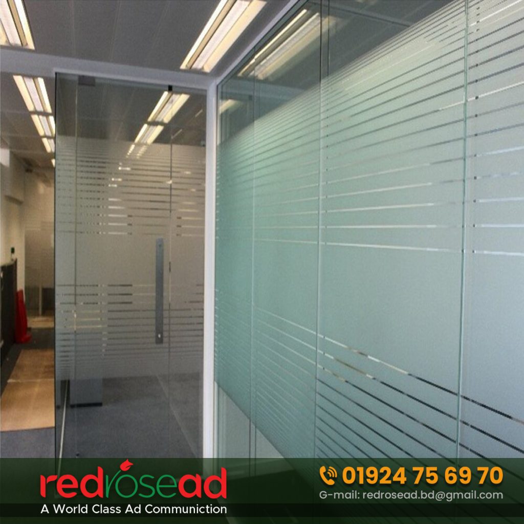 Best glass sticker at the lowest cost in Bangladesh