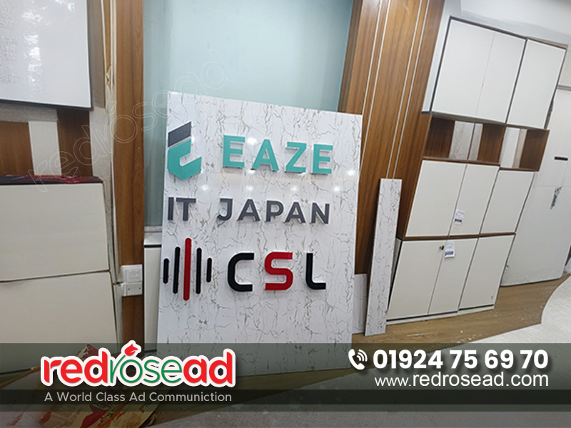 LED Sign Board with 3D Acrylic High Letters