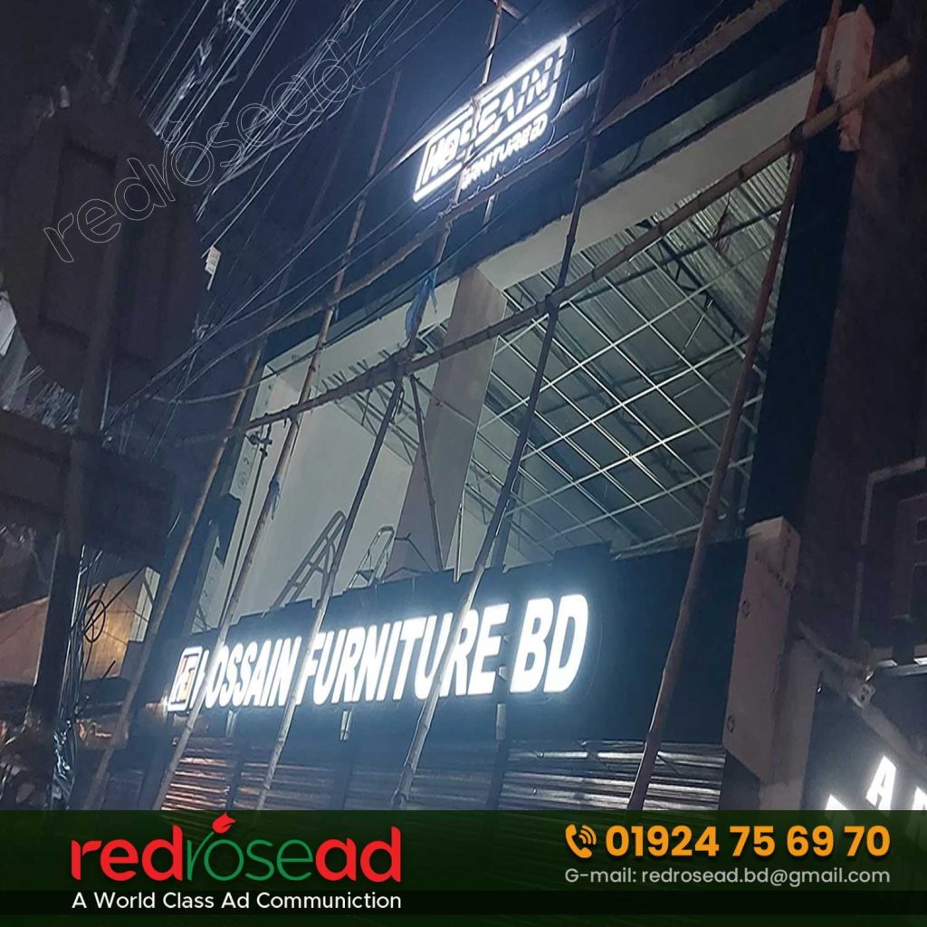 Led 3D Box Signboard in Chittagong