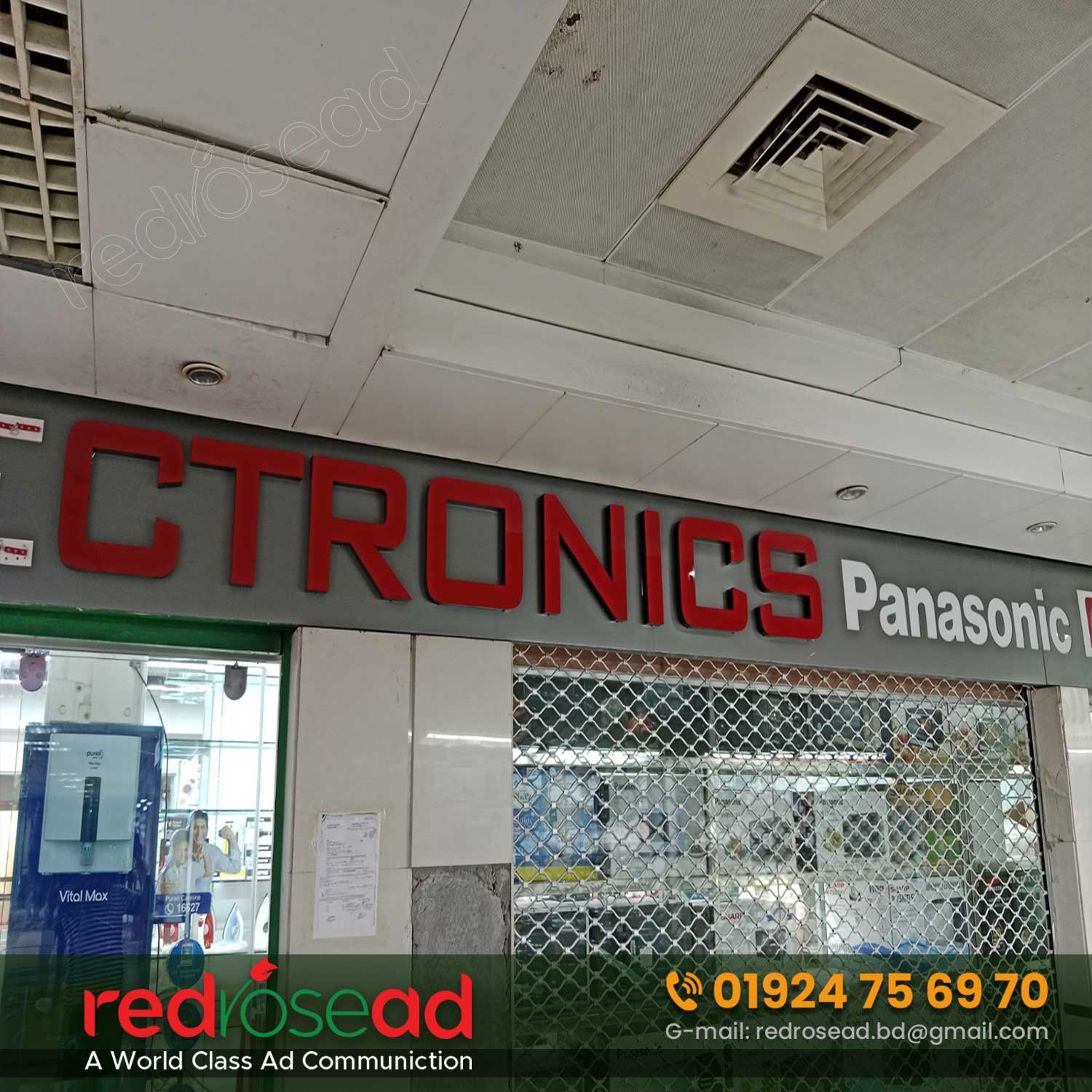 ACRYLIC TOP LETTER SIGNS IN BANGLADESH & Led Digital Signage in Feni