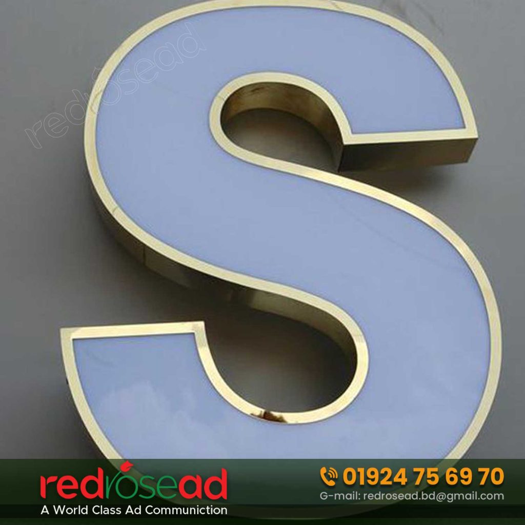 Price of Led Letter Sign - Bangladesh; 3D Acrylic Letter Sign Board