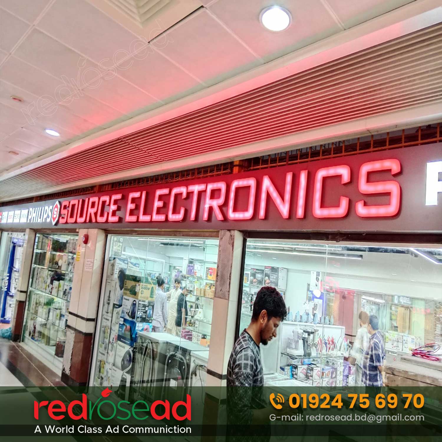 ACRYLIC TOP LETTER SIGNS IN BANGLADESH & Led Digital Signage in Feni