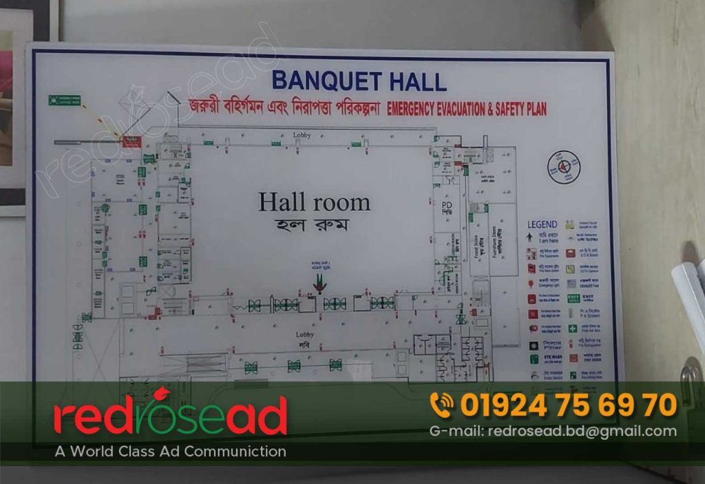 Hall Room Planing Name Plate