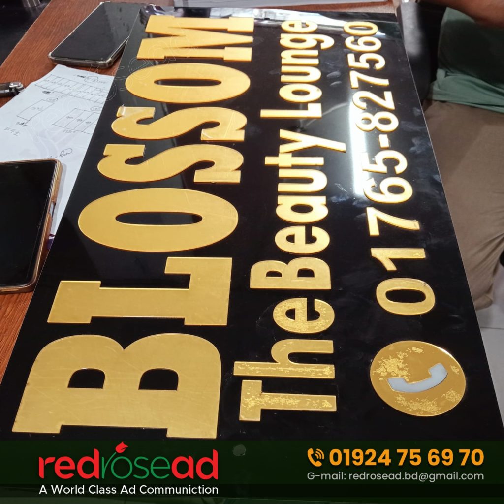 design of sign board