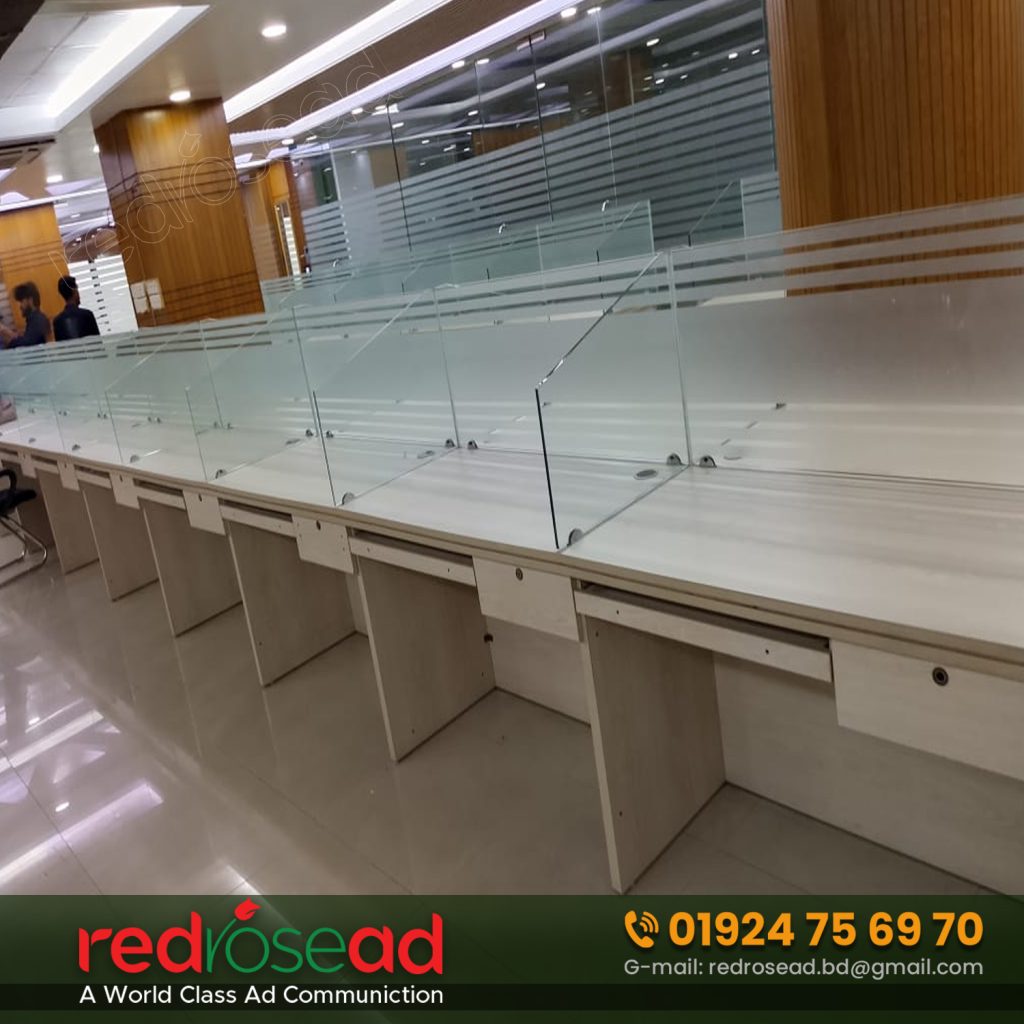 Frosted Glass Sticker for Thai Glass Partition in Bangladesh
